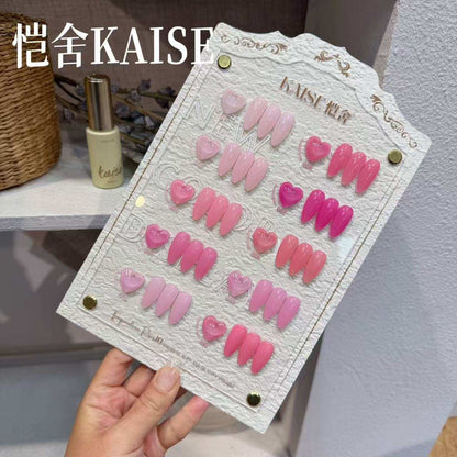 KAISE 10 Base Color Set Gel Polish 15ml Mask Queen Nepal