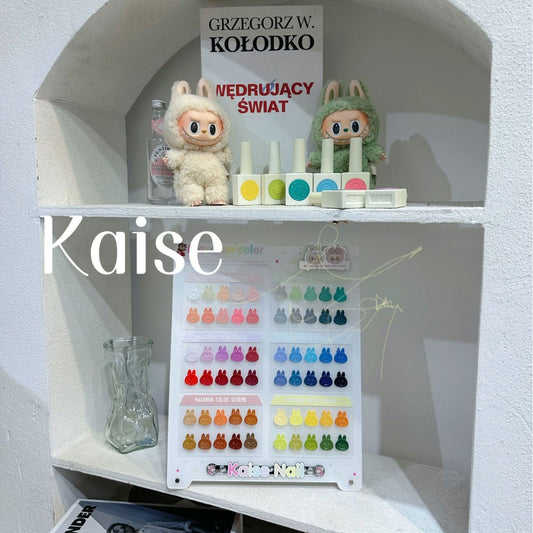 Kaishe Labubu 60 Shades Macaron Nail Gel Polish 15ml Peelable & Waterproof Mask Queen Nepal