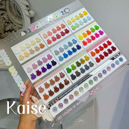 Kaishe Labubu 105 Shades Macaron Nail Gel Polish 15ml Quick Dry Mask Queen Nepal