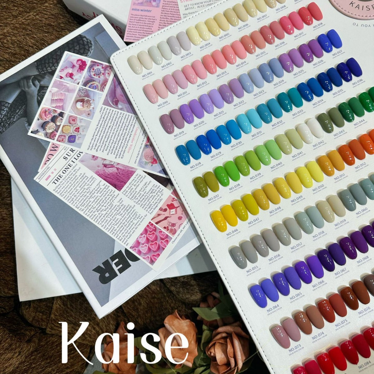 Kaishe 100 Shades Summer View Series Premium Nail Gel Polish 15ml Mask Queen Nepal