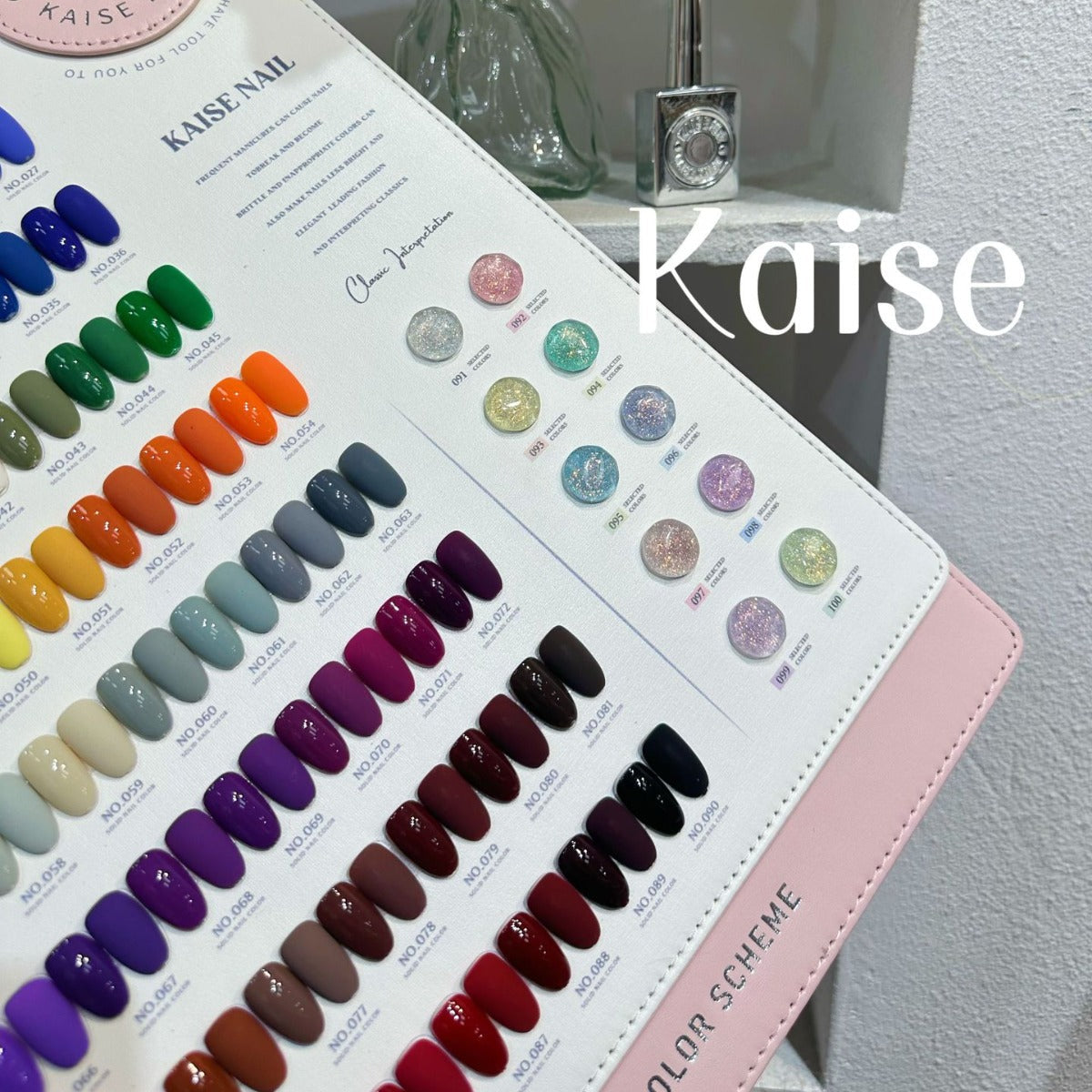 Kaishe 100 Shades Summer View Series Premium Nail Gel Polish 15ml Mask Queen Nepal