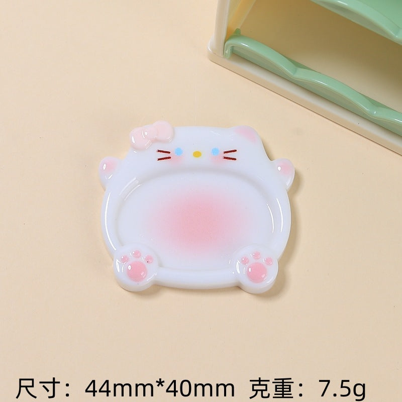 Cute Cartoon Nail Art Color Mixing Palette Mask Queen Nepal