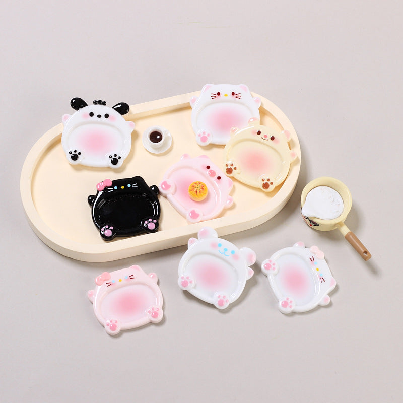 Cute Cartoon Nail Art Color Mixing Palette Mask Queen Nepal