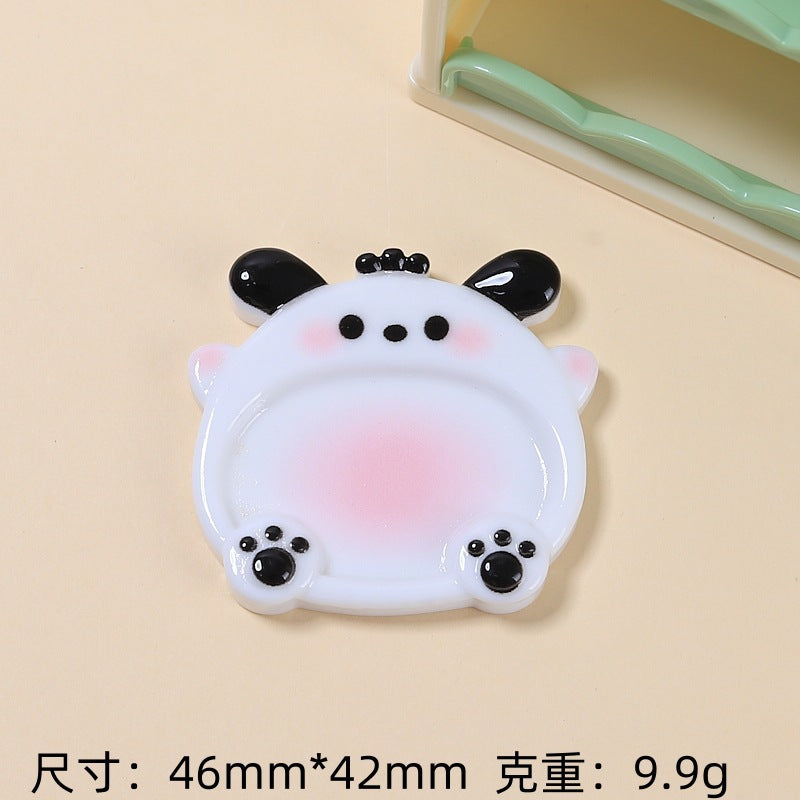 Cute Cartoon Nail Art Color Mixing Palette Mask Queen Nepal