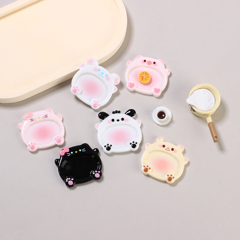 Cute Cartoon Nail Art Color Mixing Palette Mask Queen Nepal
