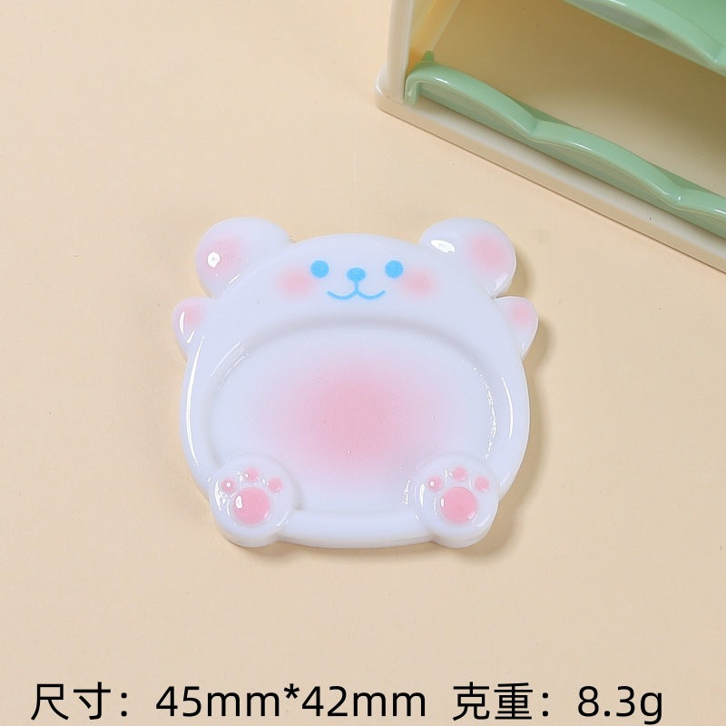Cute Cartoon Nail Art Color Mixing Palette Mask Queen Nepal