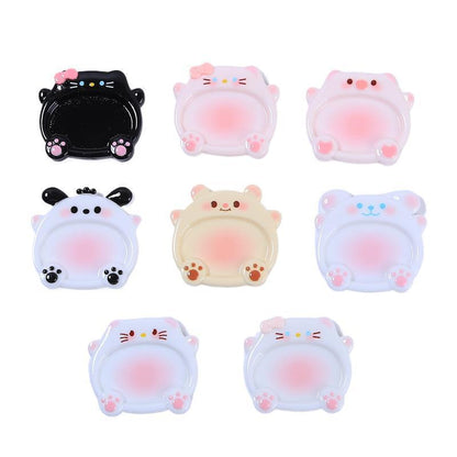 Cute Cartoon Nail Art Color Mixing Palette Mask Queen Nepal