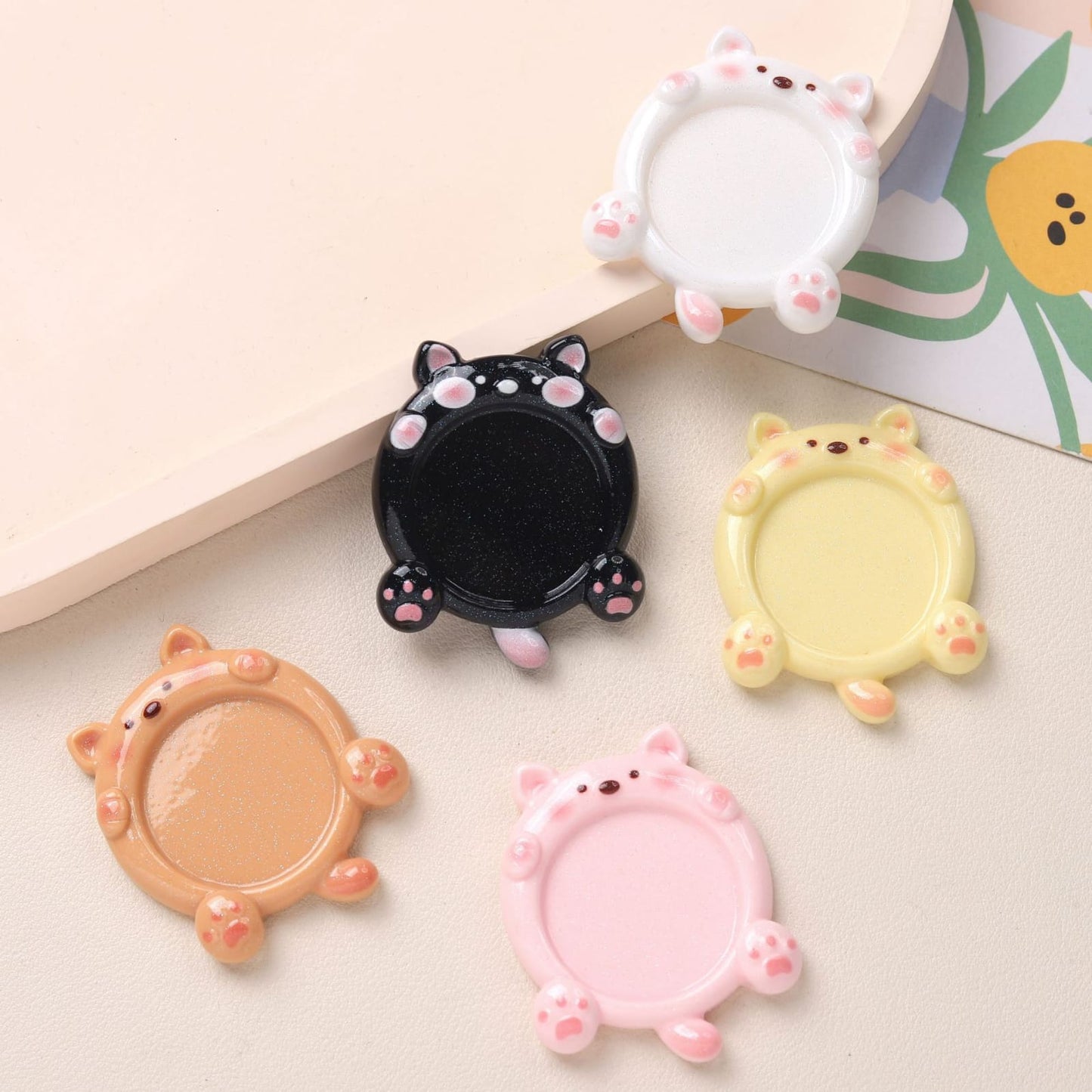 Cute Cartoon Nail Art Color Mixing Palette Mask Queen Nepal