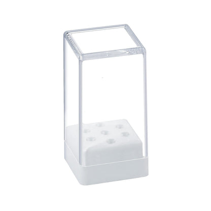 Nail Drill Bit Holder Storage Box 7 Slots Mask Queen Nepal