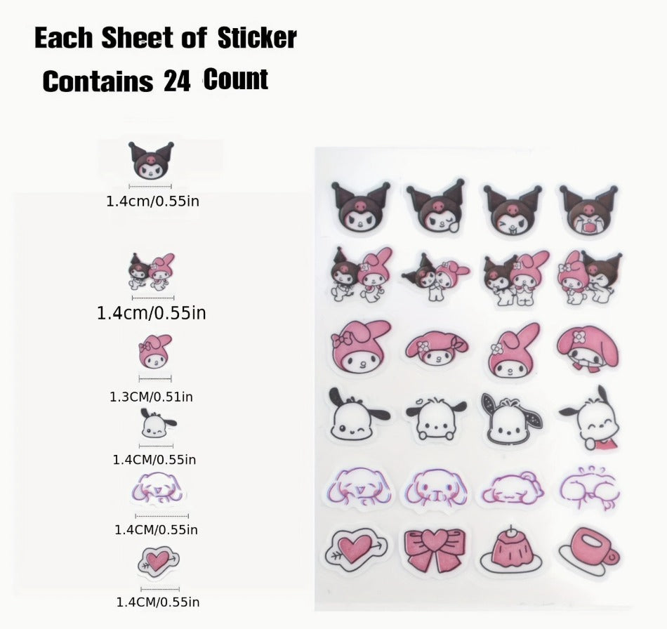 Sanrio Themed Pimple Patches (120 Counts) Easy Beauty Nepal