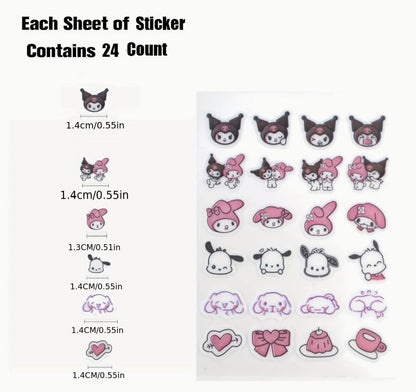 Sanrio Themed Pimple Patches (120 Counts) Easy Beauty Nepal