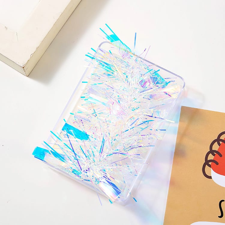 Laser Mirror Aurora Glass Paper Nail For Nail Art Mask Queen Nepal