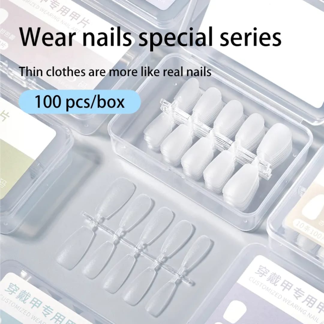 Press On Nail Tips in Box（10 Pairs） Mask Queen Nepal