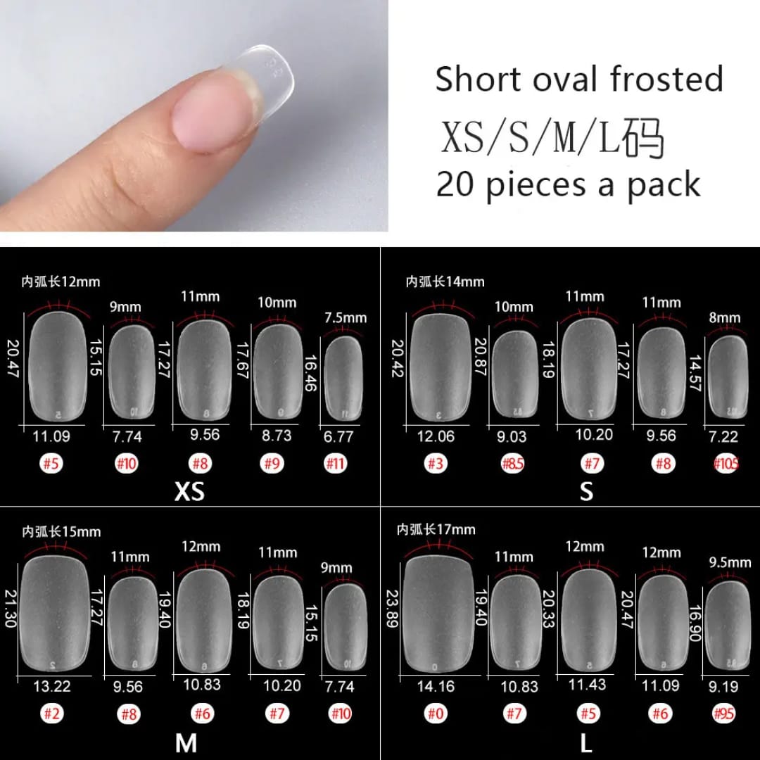 Press On Nail Tips in Box（10 Pairs） Mask Queen Nepal