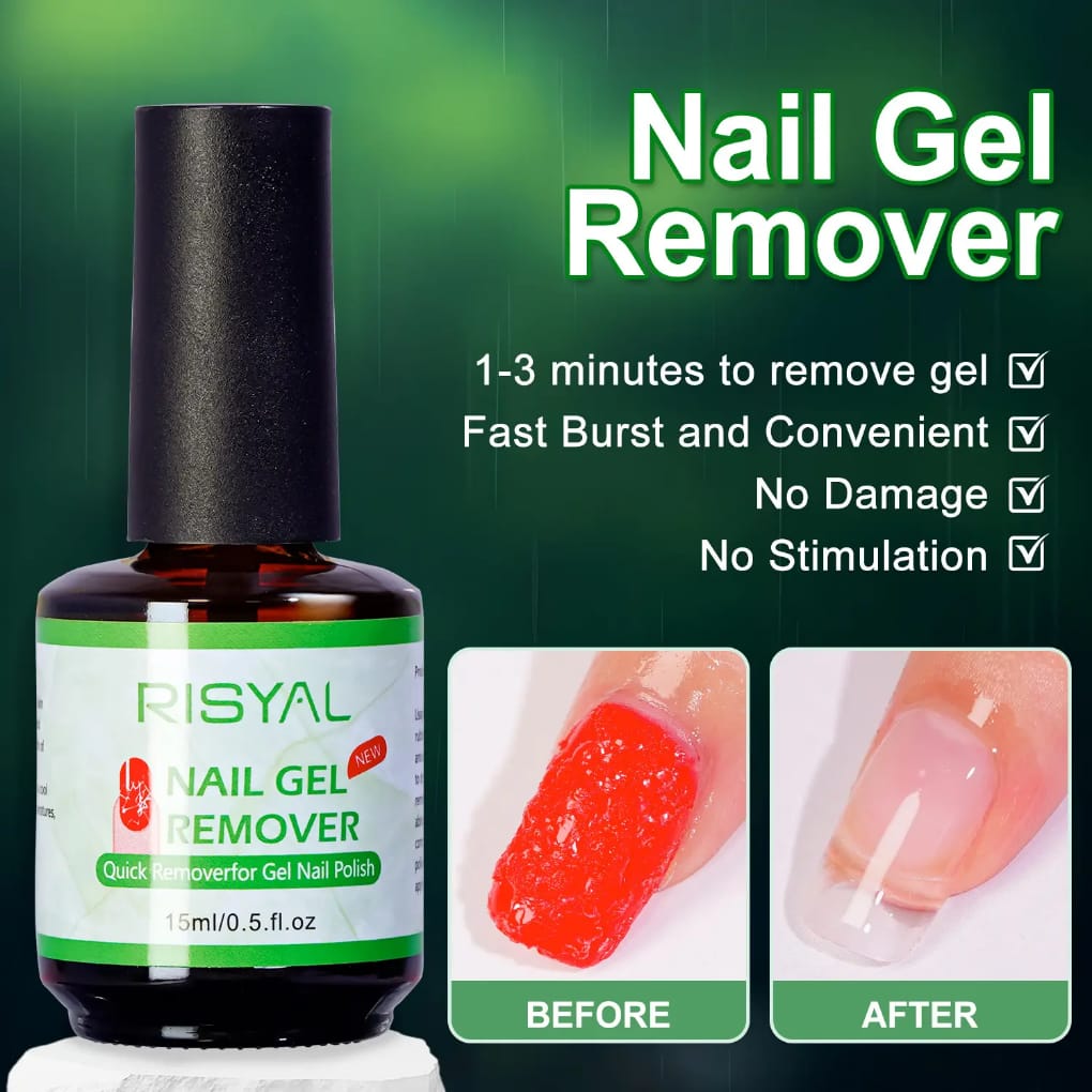 RISYAL Magic Nail Polish Remover 15ml Mask Queen Nepal