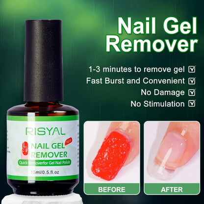 RISYAL Magic Nail Polish Remover 15ml Mask Queen Nepal