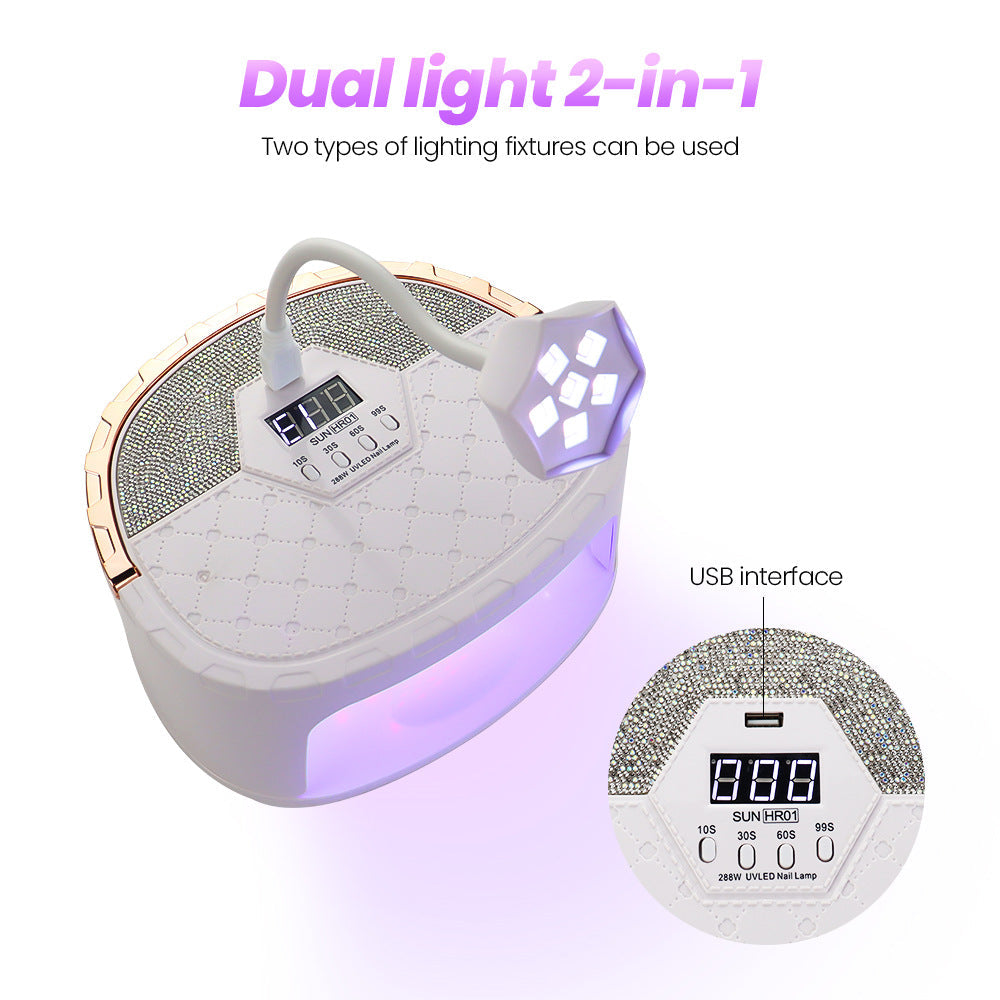 SUN HR-01 For Gel Nails 288W Mask Queen Nepal