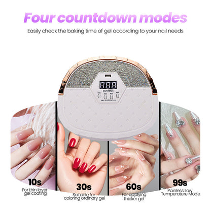 SUN HR-01 For Gel Nails 288W Mask Queen Nepal