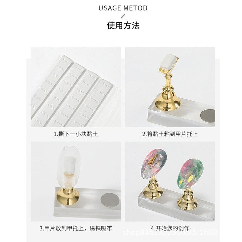 TACK IT Nails Fixing Clay Stick Removable Glue Clay Mud Mask Queen Nepal