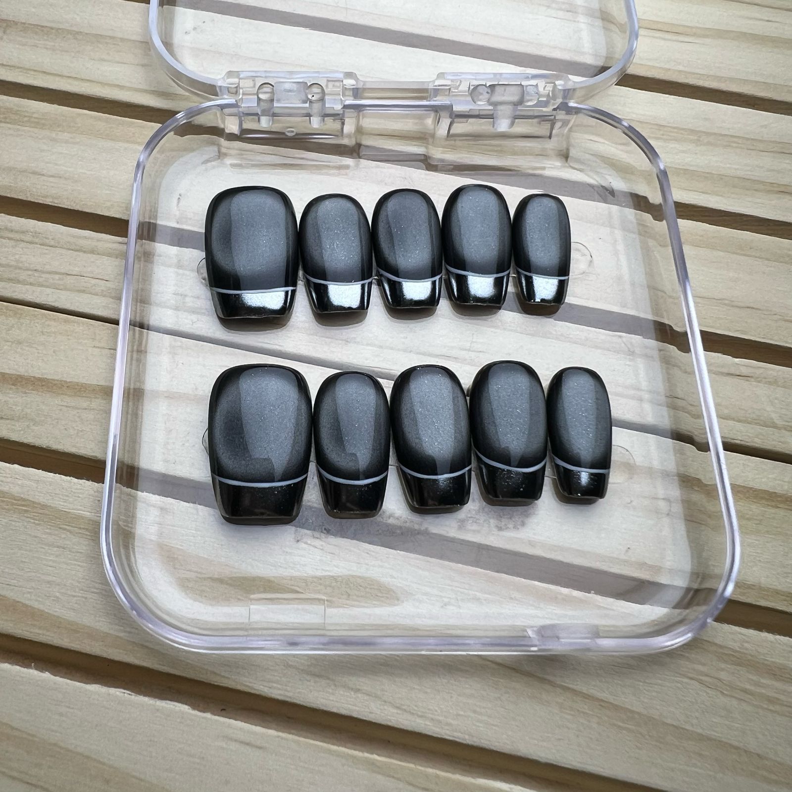 Press On Nails Short Square G0034-D Easy Beauty Nepal