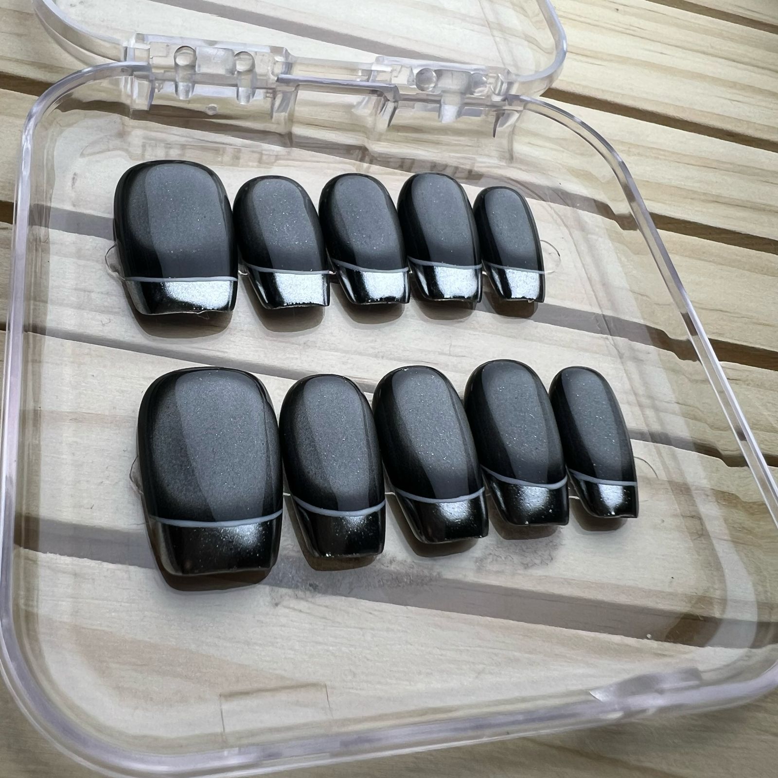 Press On Nails Short Square G0034-D Easy Beauty Nepal