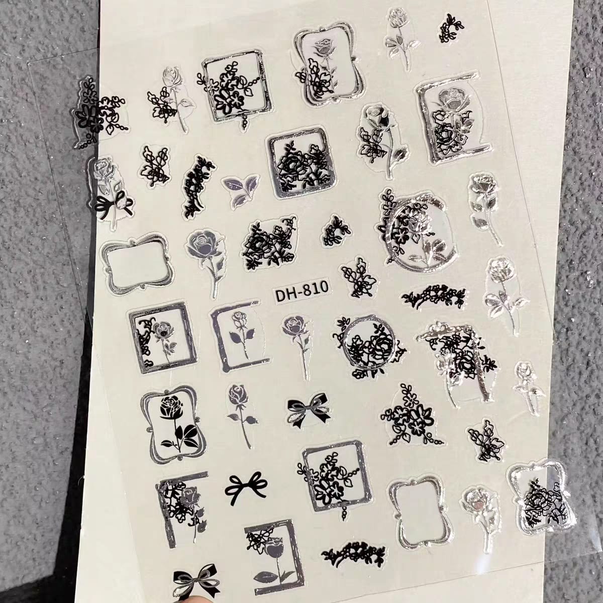 MOSR Nail Art Flower DIY Sticker For Nails Mask Queen Nepal