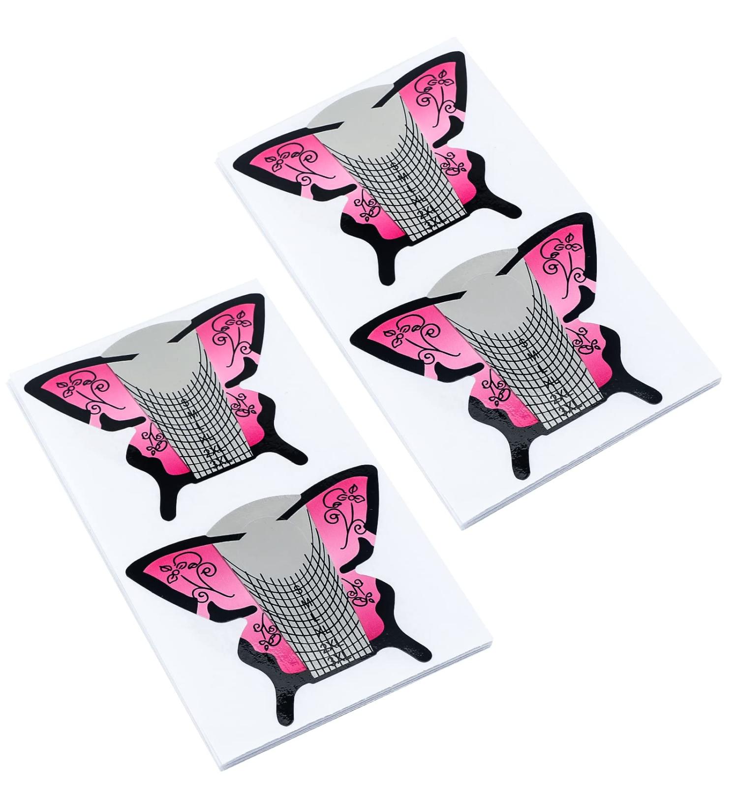 Professional 100pcs Nail Form For Nail Art Extension Nail Builder Mask Queen Nepal