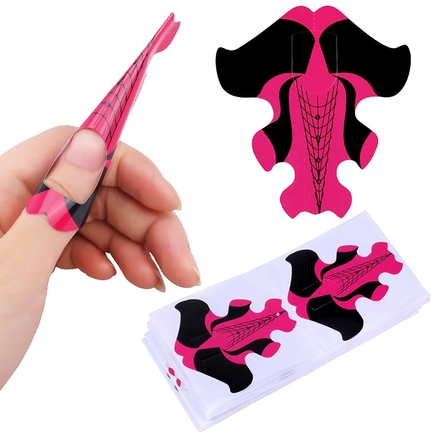 Professional 100pcs Nail Form For Nail Art Extension Nail Builder Mask Queen Nepal