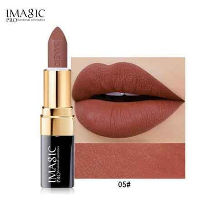 IMAGIC Professional Velvet Matte Colour Waterproof Lipstick Easy Beauty Nepal