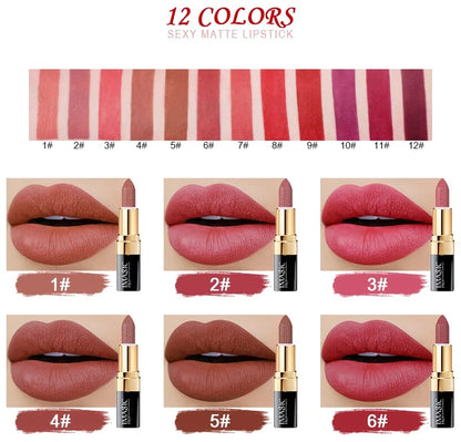 IMAGIC Professional Velvet Matte Colour Waterproof Lipstick Easy Beauty Nepal