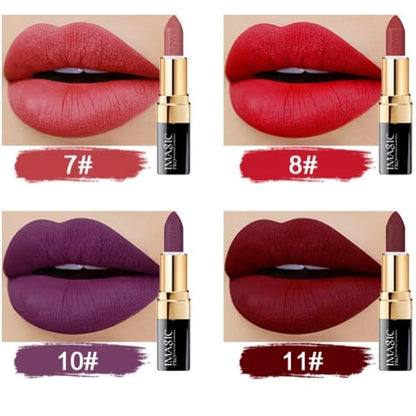 IMAGIC Professional Velvet Matte Colour Waterproof Lipstick Easy Beauty Nepal