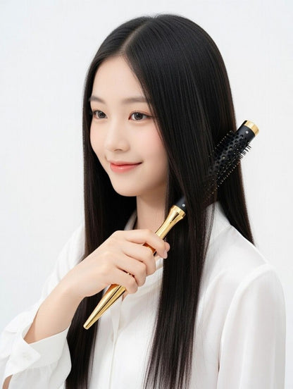 Ceramic + Ionic hair brush Mask Queen Nepal