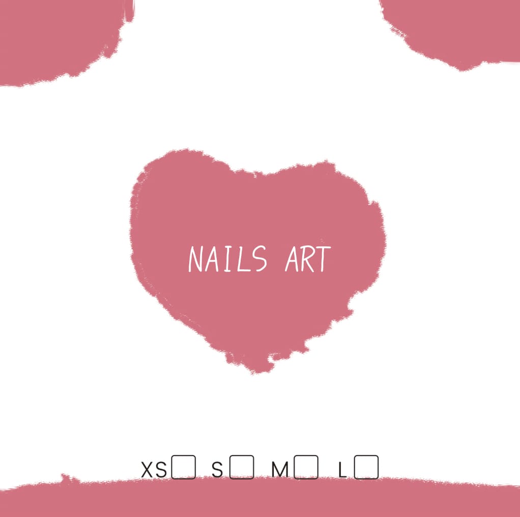 Press On Nail Label Card Mask Queen Nepal