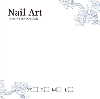 Press On Nail Label Card Mask Queen Nepal