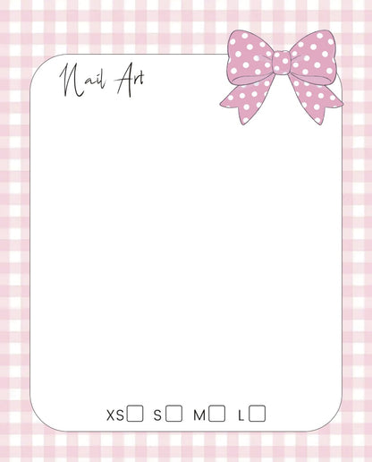 Press On Nail Label Card Mask Queen Nepal