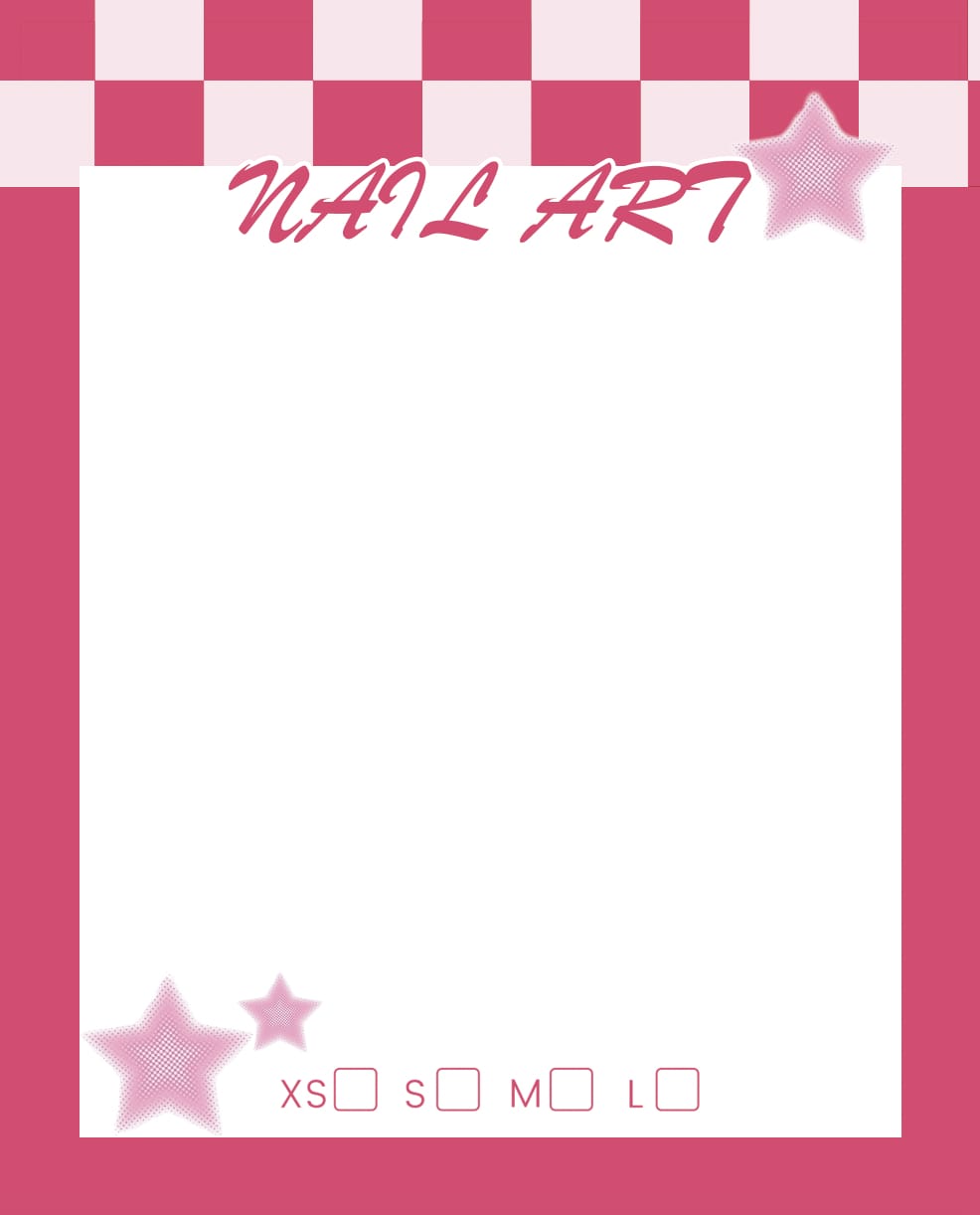Press On Nail Label Card Mask Queen Nepal