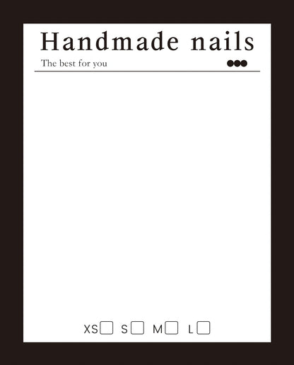 Press On Nail Label Card Mask Queen Nepal