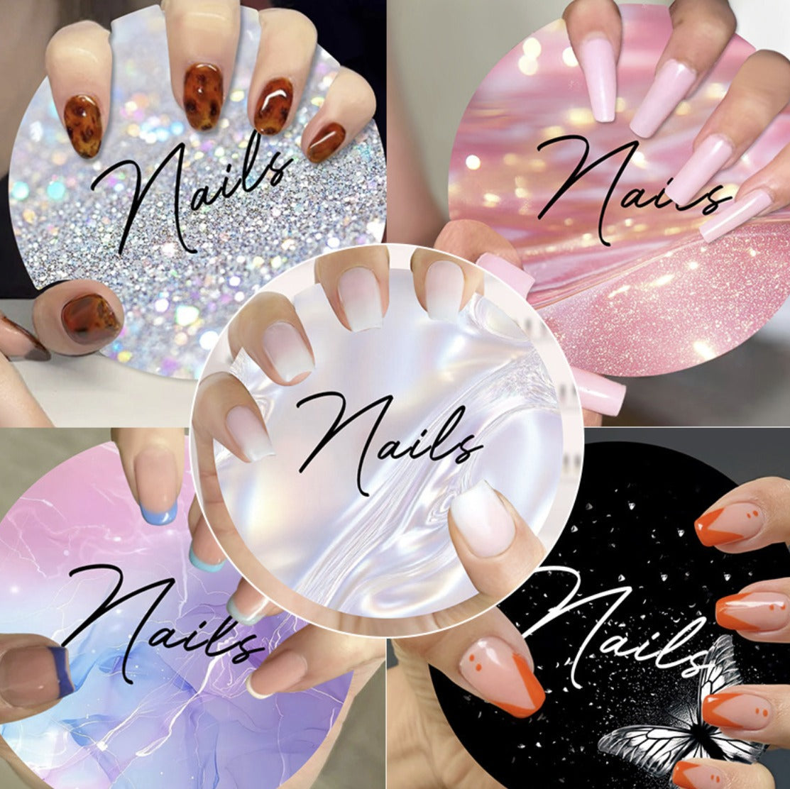 Nail Photo Prop Heart Shape Display board Mask Queen Nepal