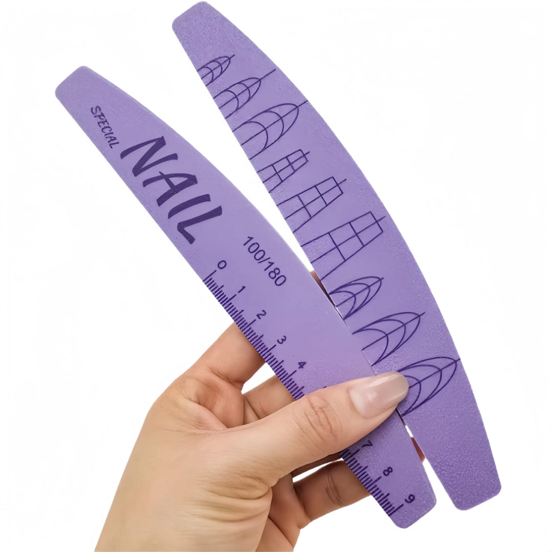 Washable Nail File Double-Sided Sanding Filer Mask Queen Nepal