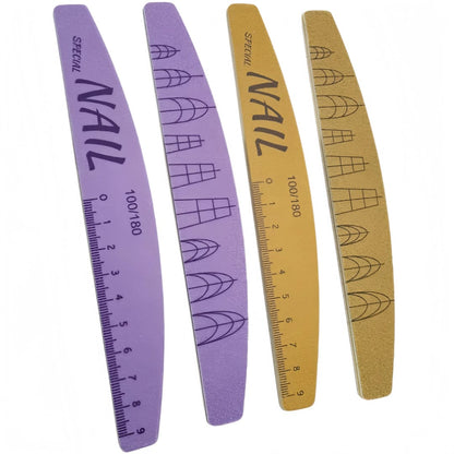 Washable Nail File Double-Sided Sanding Filer Mask Queen Nepal