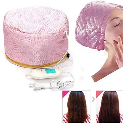 Pink Electric Hair Care Thermal Head Spa Hair Treatment Cap Mask Queen Nepal