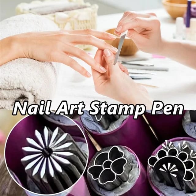 Nail Art Stamper Pen. Mask Queen Nepal