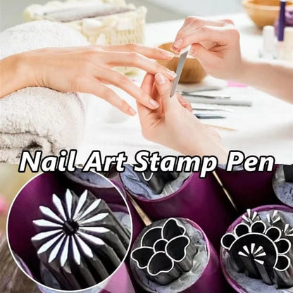 Nail Art Stamper Pen. Mask Queen Nepal