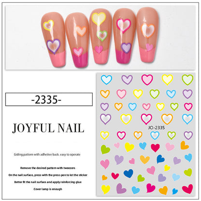 Joyful Nail Art Sticker Mask Queen Nepal