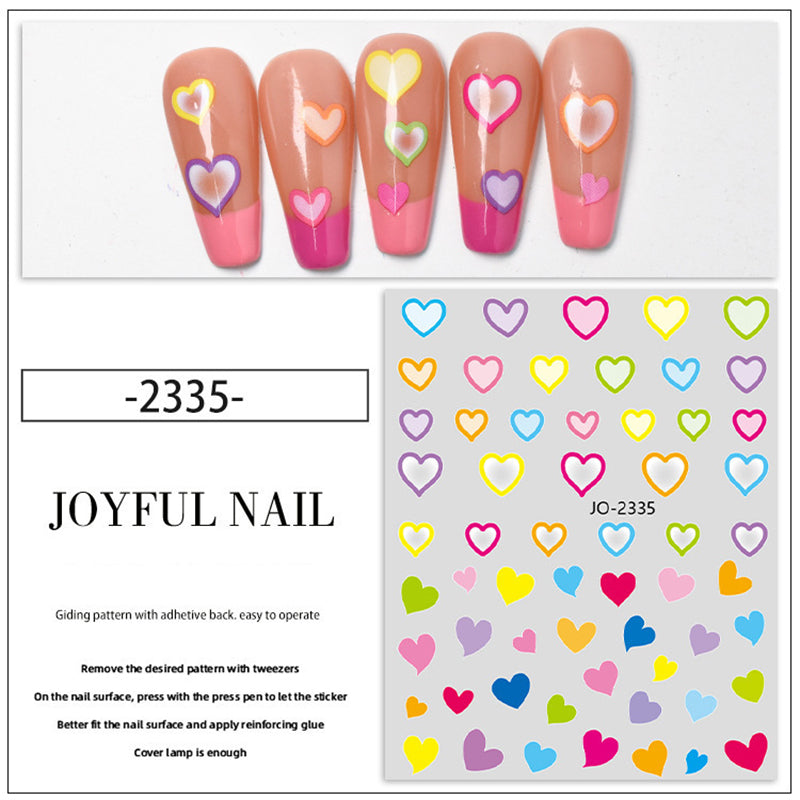 Joyful Nail Art Sticker Mask Queen Nepal