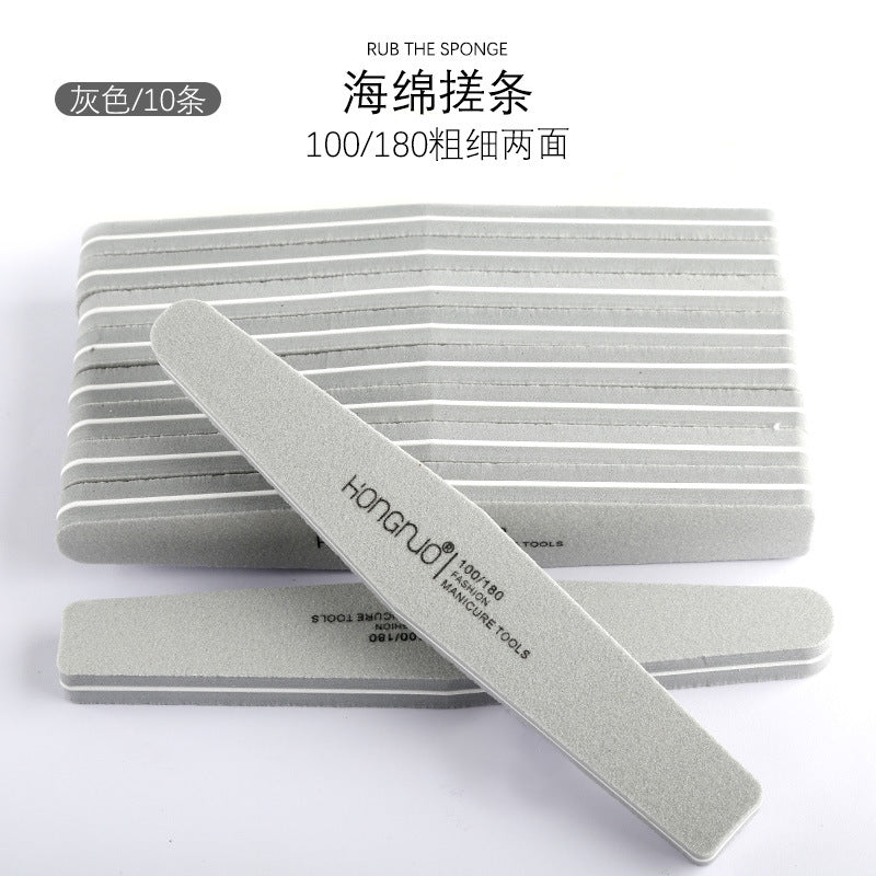 Nail File Double Sided Washable Nail Polishing Strip Nail Accessories Files Manicure Tools Mask Queen Nepal