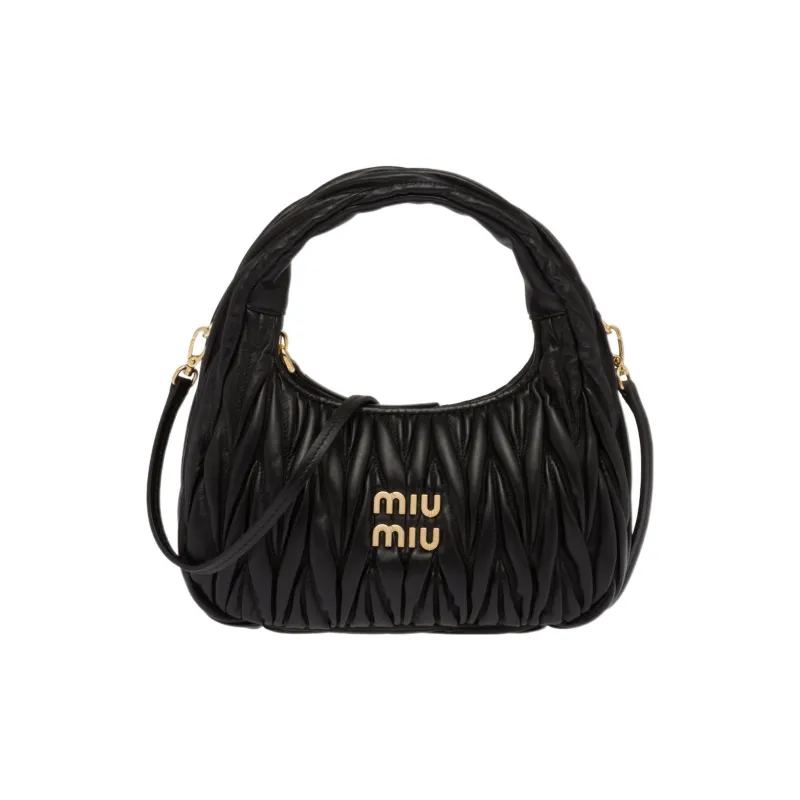 Miu Miu Wander Matelassé Soft Sheepskin Hobo Bag Easy Beauty Nepal