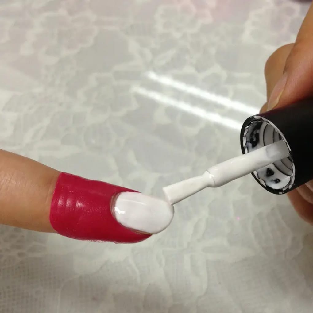 Nail Polish Protector Disposable Pink Peel Off Tapes Easy Beauty Nepal