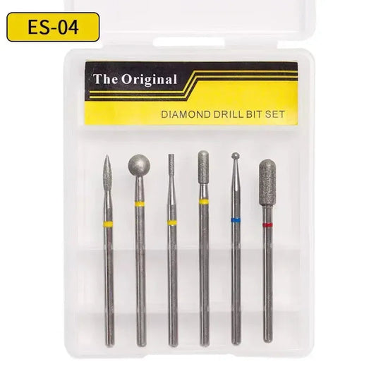 Cuticle Care Nail Drill Bits (5/6 Pcs Set) Mask Queen Nepal