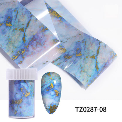 Nail Foil Transfer Sticker Decals Colorful Holographic Transfer Nail Foils Manicure Tips Decoration Mask Queen Nepal